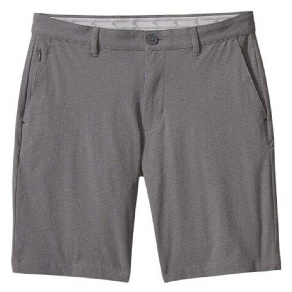 Tommy Bahama 44 Waist Fog Gray Chip Shot Shorts IslandZone 10" Inseam Golf NWT